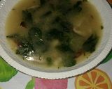 Foto del paso 5 de la receta Sopa de shiitake y canónigos