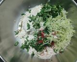A picture of step 2 of Fresh Fenugreek /Methi and lauki/Dudhi Thepla😋.