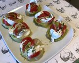 Une image de l'étape 8 de Nids de poireaux aux tomates et mozzarella di buffala.