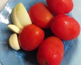 Foto langkah ke 2 dari resep Saos tomat kulit buah naga.