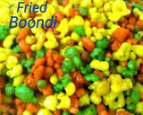 A picture of step 10 of Tri colour meethi boondi.
