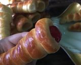 Foto langkah ke 9 dari resep Cream Vla Horn Bread.
