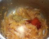 A picture of step 3 of Raw Banana Dry Curry Recipe.