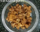 A picture of step 3 of क्रिस्पी ड्राई गोभी मंचूरियन.