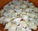 A picture of step 1 of Mix Vegetable.