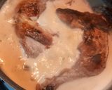 Foto del paso 5 de la receta: Pollo al verdeo con papas al horno