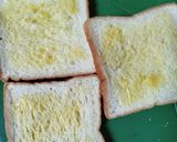 Foto langkah ke 1 dari resep Roti Panggang Meises Keju.