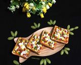 A picture of step 7 of Bread Pizza.