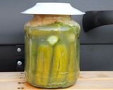 Klasszikus kovászos uborka recept fázis 11 fotója