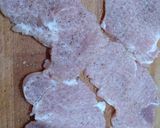 Mustáros-tejfölös karaj recept fázis 1 fotója