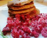 Málnás túrós mini palacsinta recept fázis 3 fotója