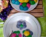 Foto langkah ke 4 dari resep Bua Loy Thai Dessert (Mochi Kuah Santan Manis).