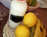 صورة لخطوة 1 من وصفة عصير الموز و الليمون