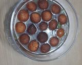 A picture of step 9 of Gulab Jamun.
