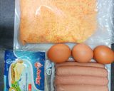 Gambar langkah 1 resipi Sosej roll.