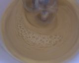 A picture of step 2 of Condensed Milk Cake with Eggnog Topping.