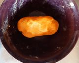 A picture of step 1 of Gatte Ki Sabzi.