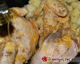 Αρωματικό κοτόπουλο στο φούρνο με μίγμα μουστάρδας φωτογραφία βήματος 9