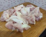 Foto langkah ke 1 dari resep Tumis Buncis Ayam Pedas.