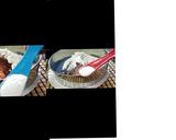 A picture of step 1 of Eggless chocolate cake in appam patra.