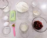 Foto del paso 1 de la receta Scones dulces con mermelada de frutos rojos con queso Philadelphia