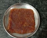 A picture of step 3 of Amla(gooseberry) burfy.