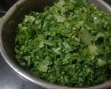 A picture of step 1 of Juwar Atta masala puri.