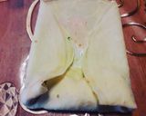 Foto del passaggio 8 della ricetta Crepes con ripieno cremoso vegetariano (+1 versione per i bimbi)