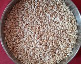 A picture of step 1 of Watermelon Seed (Magaj) Barfi.