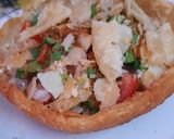 A picture of step 7 of Katori Chaat.