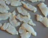 Foto del paso 2 de la receta: Ensalada de patata bacalao y naranja