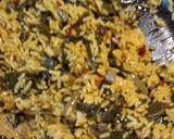 Yellow Rice, Collard Stirfry recipe step 2 photo
