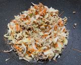 A picture of step 2 of Glass Noodle Spring Rolls.