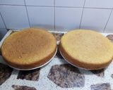 Foto del paso 1 de la receta: Torta postre de merenguitos con dulce de leche y chantilly 🍰