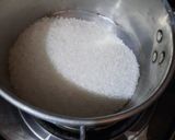 A picture of step 4 of Suji ka Halwa.