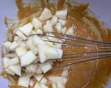 Foto langkah ke 4 dari resep Banapple Cake (banana apple cake) cake NO mixer, anti gagal.