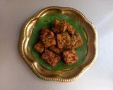A picture of step 3 of Methi vadi.