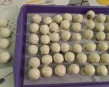 Egyszerű piskótagolyó recept fázis 3 fotója