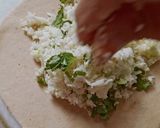 A picture of step 2 of Veggies Parathas.