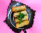 A picture of step 5 of Vegetarian Spring Rolls (Chả Giò Chay).