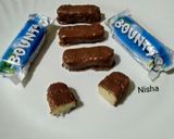 होममेड बाउंटी बार (homemade bounty bar) रेसिपी चरण 6 फोटो