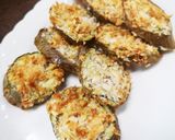 รูปขั้นตอนการทำที่ 5 ของ มะเขือยาวชุบเกล็ด​ขนมปัง​ทอดไร้น้ำมัน airfryer ⭐