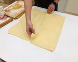 Vajas leveles tészta (tojásmentes) recept fázis 12 fotója