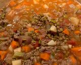 A picture of step 5 of Lentil Soup with Sausage.