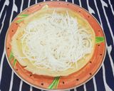 Hình bước làm 2 của món Bánh bò nướng nhân dừa