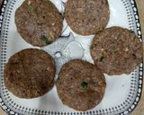 A picture of step 2 of Beef chapli kabab...