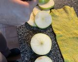 Foto del paso 1 de la receta: AROS de MANZANA (avena) 🍏 o 🍎