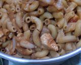 รูปขั้นตอนการทำที่ 6 ของ ผัดมักกะโรนีไก่