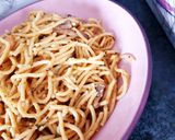 Une image de l'étape 4 de Spaghettis 🍝 aux champignons crevettes 🍤.