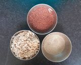 A picture of step 2 of Healthy ladoo.